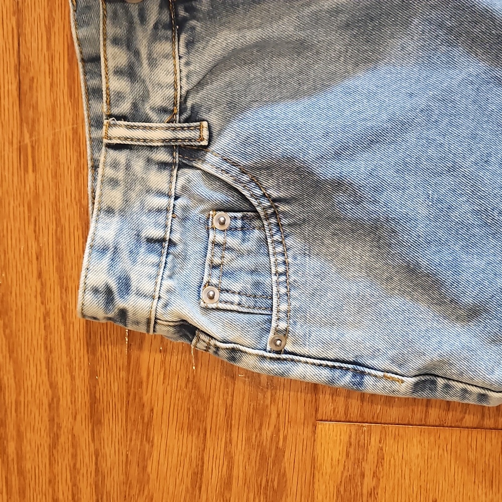 SweatyPocks Denim Blue Women's Shorts - Picture 5 of 7